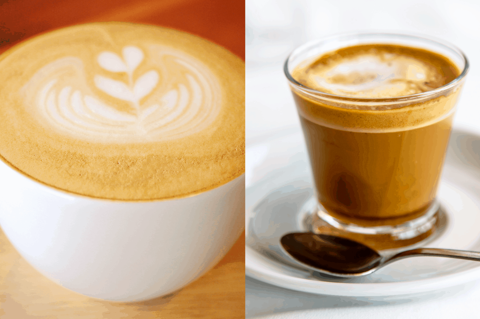 macchiato vs cortado